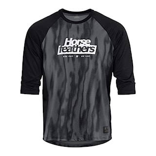 Bike koszulka Horsefeathers Spike 3/4 halftone/black 2025