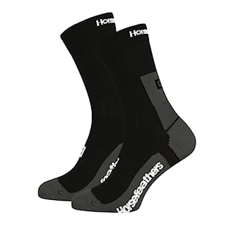 Bike Socks Horsefeathers Cadence Long black 2026