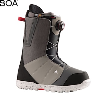 Topánky na snowboard Burton Moto Boa grey 2022