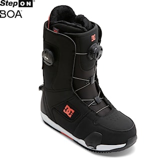 Buty snowboardowe DC Wms Phase Pro Step On Boa black/hot coral 2025