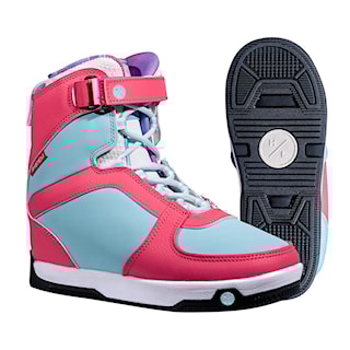 Boty na wakeboard Hyperlite Aries pink/blue 2025