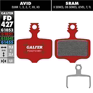 Brzdové doštičky Galfer Advanced FD427 G1851 Avid/SRAM/Braking/Lewis