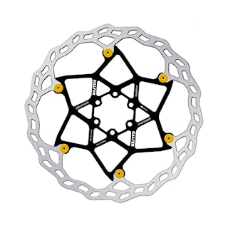 Brake Disc Galfer Floating Disc Wave 203 mm × 2,0 mm gold pins 2025