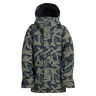 Bunda na snowboard Burton Kids Skimmer forest city streets 2026