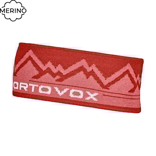 Headband ORTOVOX Peak Headband sunset orange 2026