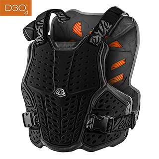 Chránič páteře na kolo Troy Lee Designs Rockfight CE Chest Protector Solid black 2026