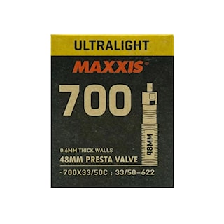 Duše Maxxis Ultralight Gal-FV 48 mm 700×33/50C