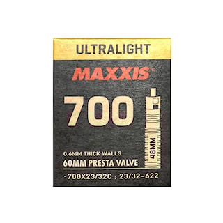 Duše Maxxis Ultralight Gal-FV 60 mm 700×23/32C