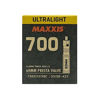 Duše Maxxis Ultralight Gal-FV 60 mm 700×33/50C