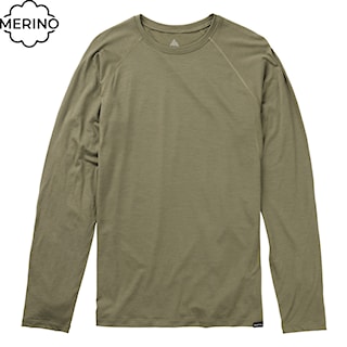 Tričko Burton Phayse Crew forest moss 2024