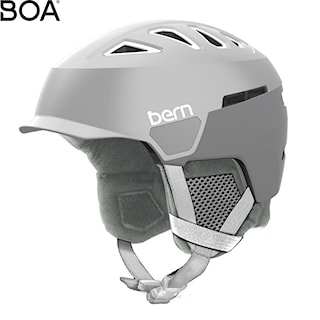Kask snowboardowy Bern Heist Wb satin delphin grey 2018