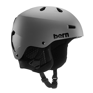 Snowboard Helmet Bern Macon Classic matte grey 2026