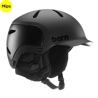 Snowboard Helmet Bern Watts 2.0 Mips matte black 2026