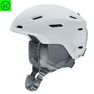 Kask snowboardowy Smith Descend matte white 2026