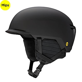 Kask snowboardowy Smith Scout Mips matte black 2026