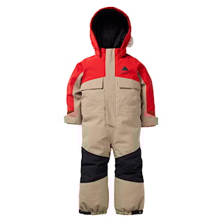 Kombinéza na snowboard Burton Toddler One Piece flame scarlet/summit taupe 2026