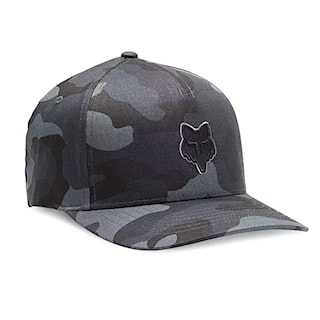 Kšiltovka Fox Head Flexfit black camo 2026