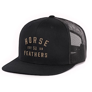 Czapka z daszkiem Horsefeathers Sign black 2026