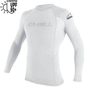 Lycra O'Neill Basic Skins L/S Rash Guard white 2026