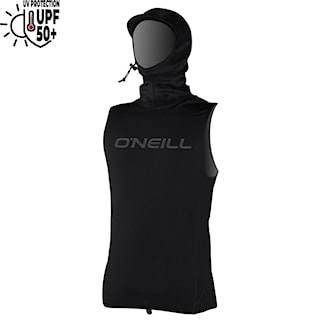 Lycra O'Neill Thermo-X Vest W/Neo Hood black