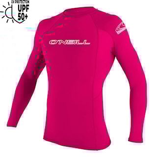 Lycra O'Neill Youth Basic Skins L/S Rash Guard watermelon 2026