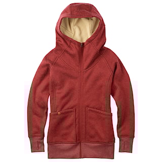Bike bluza Burton Journey Fleece chilli pepper heather 2015