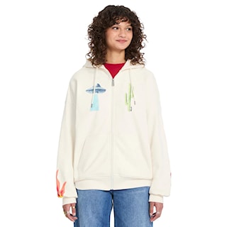 Bluza Volcom Wms FA Mickey Mason Zip Fleece off white 2026