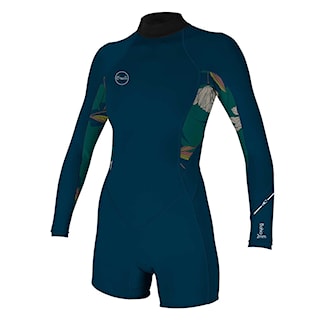 Wetsuit O'Neill Wms Bahia BZ 2/1 L/S Spring french navy/bridget/french 2021