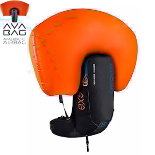 Plecak lawinowy ORTOVOX Cross Rider 18 Avabag black raven 2023