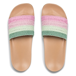 Klapki Roxy Slippy IV Crochet orchid bouquet 2025