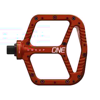 Pedały OneUp Flat Pedal Aluminium red
