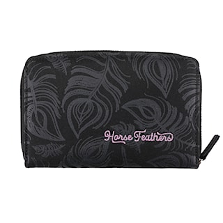 Peněženka Horsefeathers Rhen black 2025