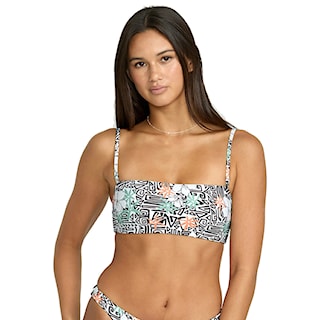 Plavky Volcom Sol Rebel Tube Bandeau star white 2026