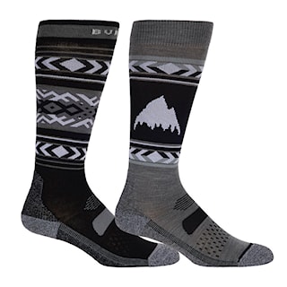 Podkolanówki Burton Wms Performance Lightweight 2Pk true black 2026