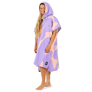 Poncho After Splash pink blue