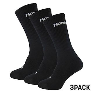 Ponožky Horsefeathers Delete Premium 3-Pack black