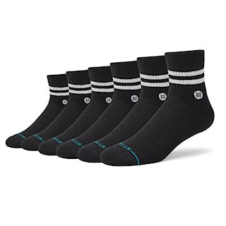Skarpetki Stance Core Quarter 6 Pack black
