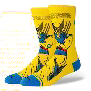 Ponožky Stance Wolverine Crew yellow 2025