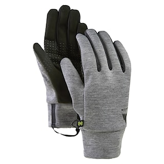 Rukavice na snowboard Burton Wms Touch N Go Liner grey heather 2026