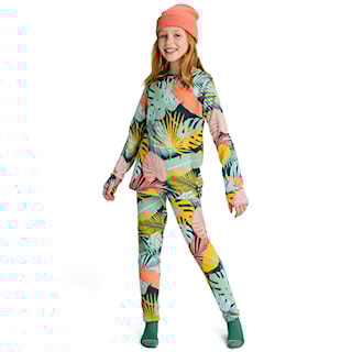 Zestaw bielizny funkcyjnej Burton Kids Heavyweight Fleece Set oversized tropical 2026