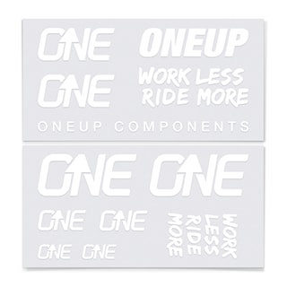 Naklejki OneUp Decal Kit Handlebar white