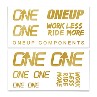 Naklejki OneUp Decal Kit Handlebar gold (kashima)