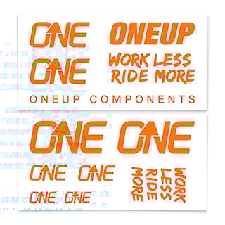 Naklejki OneUp Decal Kit Handlebar orange