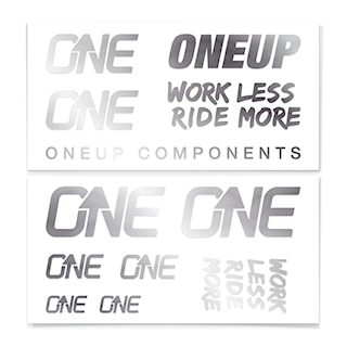 Naklejki OneUp Decal Kit Handlebar silver