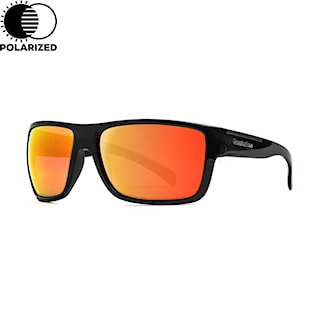Okulary przeciwsłoneczne Horsefeathers Zenith gloss black | mirror red