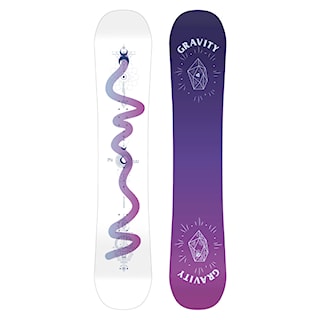 Snowboard Gravity Sirene White 2025