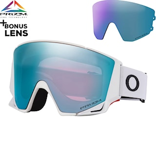 Snowboard Goggles Oakley Flow Scape M matte white | prizm sapphire & prizm iced 2026