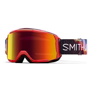 Gogle snowboardowe Smith Daredevil patrol mixed signals | red sol-x mirror 2026