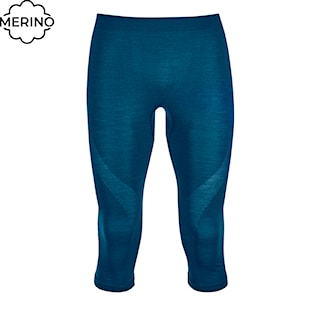 Spodky ¾ ORTOVOX 120 Comp Light Short Pants petrol blue 2024