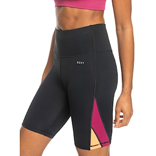 Fitness kraťasy Roxy Keep Loving Love anthracite 2022